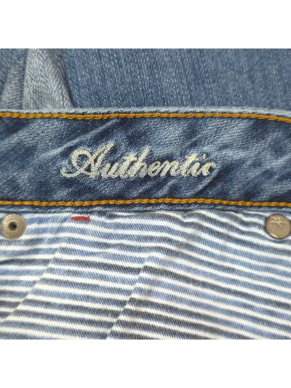 Tommy Bahama Mens Relaxed Fit Blue Jeans 34x32 Cotton Blend Casual Style